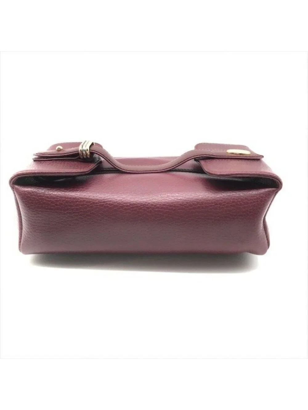 Cartier Leather Trinity Hand Vanity Gold Pouch